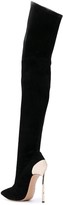 Thumbnail for your product : Casadei Techno Blade thigh-length boots