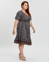 Thumbnail for your product : Hope & Harvest - Women's Multi Midi Dresses - Delilah Dress - Size One Size, 14/16 at The Iconic