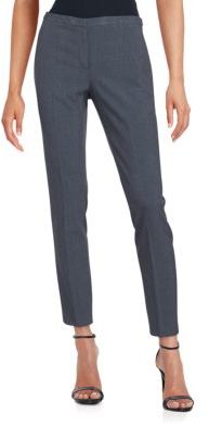 T Tahari Ankle-Length Slim-Fit Trousers