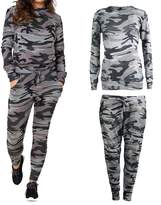 Thumbnail for your product : R Kon New Women's Ladies 2 Piece Casual,jogging Tracksuit (Medium/Large, )