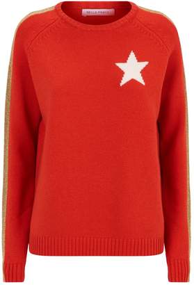 Bella Freud Star Cashmere Sweater