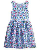 Blue Floral Dress Girl - ShopStyle
