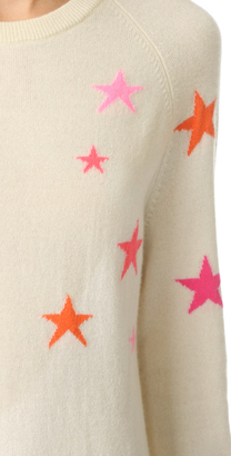 Chinti and Parker Slouchy Star Cashmere Sweater