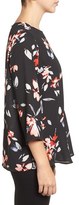 Thumbnail for your product : Chaus Women's Ruffled Floral Print Blouse