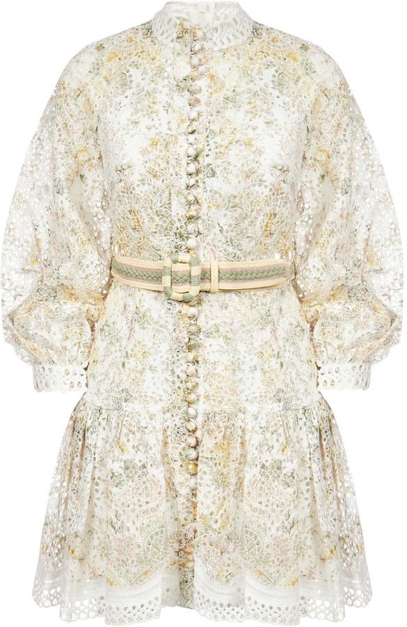 Zimmermann Amelie Embroidered Dress ShopStyle