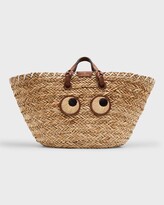 Thumbnail for your product : Anya Hindmarch Large Paper Eyes Basket Tote Bag