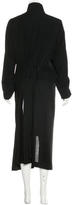Thumbnail for your product : Ann Demeulemeester Contrast Long Coat