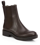 Thumbnail for your product : Jil Sander Navy Leather Ankle Boots