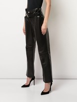 Thumbnail for your product : RtA Belted Straight Trousers