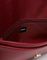 Thumbnail for your product : ASOS Slim Clutch Bag with Metal Tab