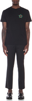 Thumbnail for your product : Christopher Kane Cotton Tee with Rubber Patch in Black