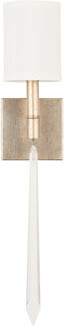 Rosdorf Park Mathilde 1 - Light Dimmable Gold Armed Sconce