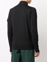 Thumbnail for your product : Stone Island Compass Badge Zipped Jumper
