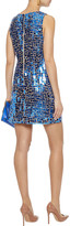 Thumbnail for your product : Alice + Olivia Clyde Sequined Chiffon Mini Dress