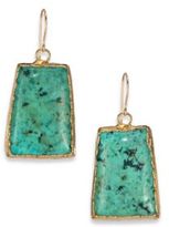 Thumbnail for your product : Nest Turquoise Drop Earrings