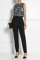 Thumbnail for your product : Proenza Schouler Stretch-wool cady tapered pants