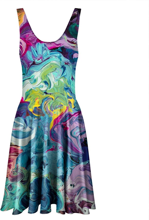 Aloha from Deer Paintjob Circle Dress