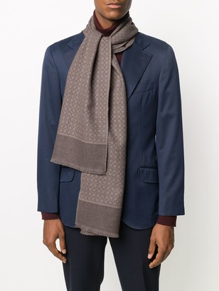 Ferragamo Gancini-pattern scarf