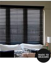 Thumbnail for your product : Made To Measure 35 Mm Wooden Venetian Blinds - Black