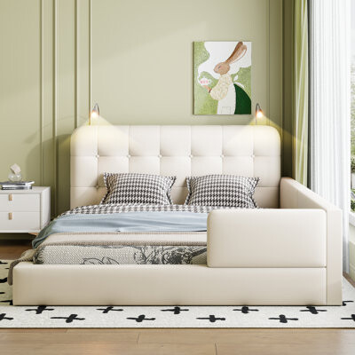 Upholstered Platform Bed