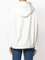 Thumbnail for your product : Moncler contrast trim hooded jacket