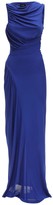 Thumbnail for your product : ATLEIN Ruched Viscose Jersey Dress