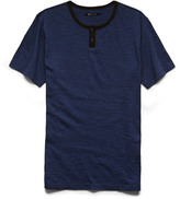Thumbnail for your product : 21men 21 MEN Marled Contrast Trim Henley