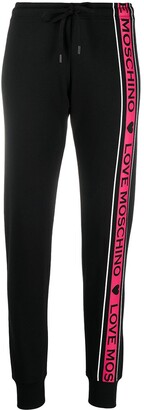 Love Moschino Logo Tape Track Pants