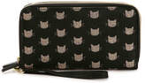 Thumbnail for your product : Mix No. 6 Cat Double Zip Wallet - Women's