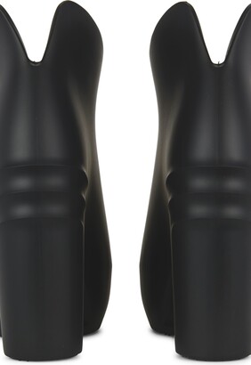 Givenchy Monumental Mallow Wedge Shoes In Rubber - ShopStyle