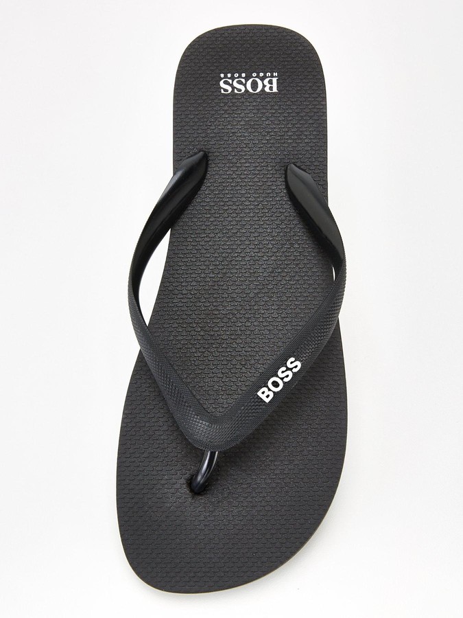 HUGO BOSS Pacific Flip Flops - Black - ShopStyle Sandals