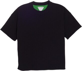 BOTTEGA VENETA Layered cotton-jersey T-shirt