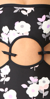 Thumbnail for your product : Kate Spade Posey Grove Cutout Bandeau One Piece