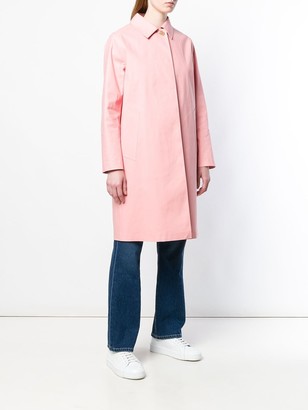 MACKINTOSH Pink Bonded Cotton Coat LR-020