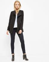 Thumbnail for your product : Ted Baker ELETHEA Short wrap coat