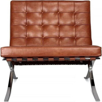 Red Barrel Studio Allende Leather Lounge Chair