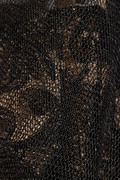 Christopher Kane Lace-paneled tulle and plissé-satin dress