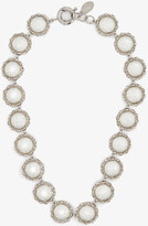 Thumbnail for your product : Weekend Max Mara Mens Crystal Brema Metal and Glass Necklace