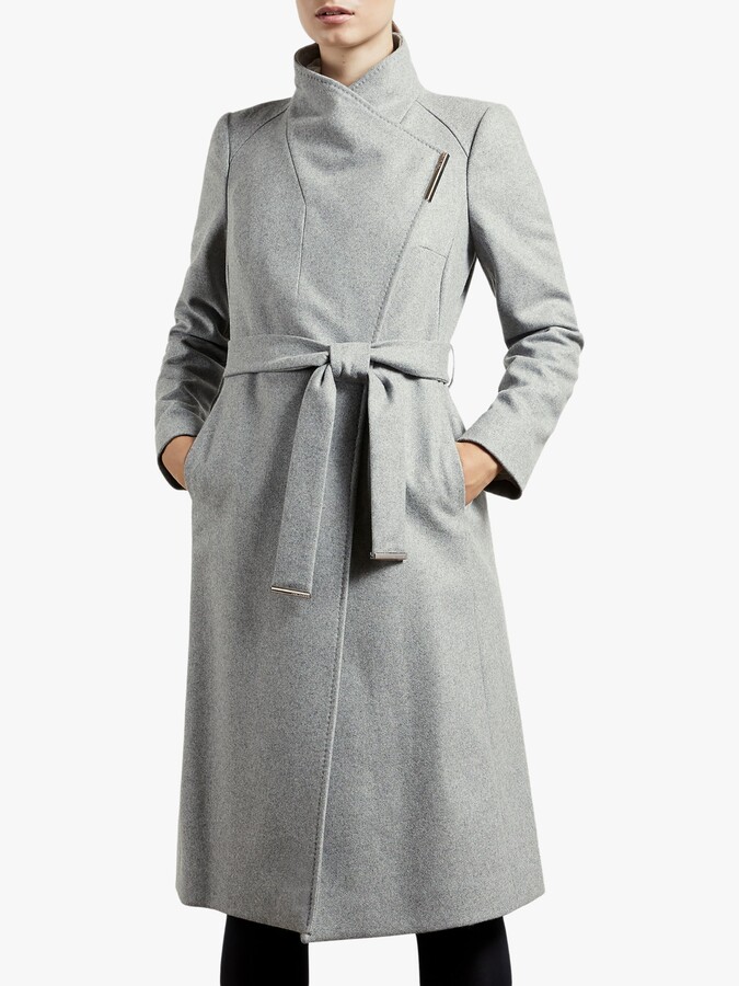 ted baker coat grey