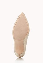 Thumbnail for your product : Forever 21 Disco Darling Pumps