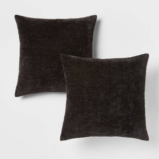 Oversized Modern Geometric Patterned Lumbar Throw Pillow Brown - Threshold™