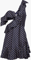 Thumbnail for your product : Zimmermann Cutout Polka-dot Twill Mini Dress