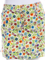Thumbnail for your product : D&G 1024 D&G Floral Skirt