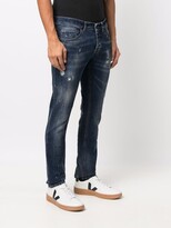 Thumbnail for your product : Dondup Distressed Straight-Leg Jeans