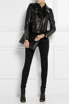 Thumbnail for your product : Versace Leather biker jacket