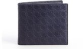 Thumbnail for your product : Ferragamo navy gancio embossed leather bi-fold wallet