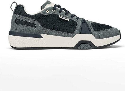 Men's OluKai Anau Pickleball Shoes 8 Regular Rock/Lava Rock