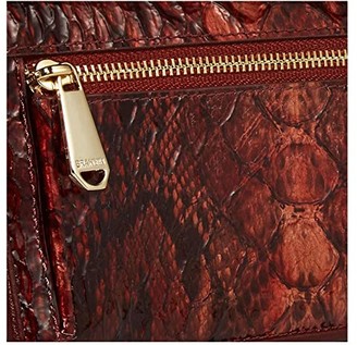 Brahmin Valerian Ady Wallet (Cranberry) Wallet Handbags