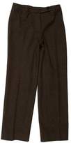 Thumbnail for your product : Prada Mid-Rise Wool Pants
