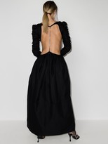 Thumbnail for your product : KHAITE Rosaline embellished open-back dress